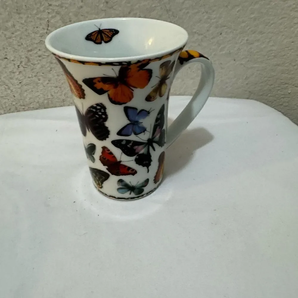 Paul Cardew Butterflies coffee/ tea mug